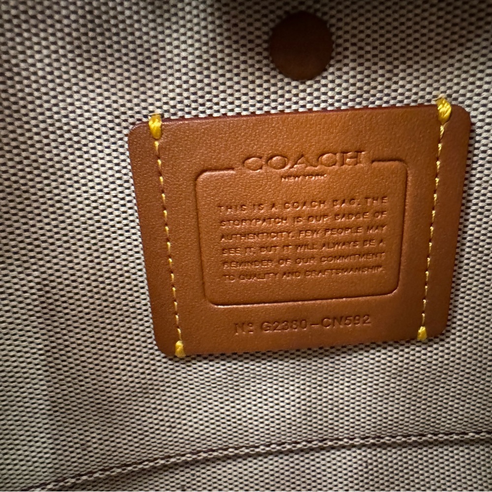 Coach Multicolor Patchwork Fur Shoulder Bag - Picture 8 of 14